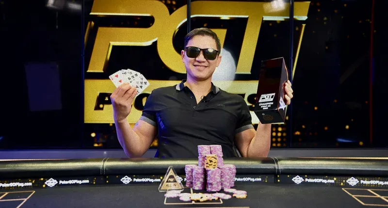 زين كاي يتألق ويفوز ببطولة بوكر PGT PLO Eight-Or-Better
