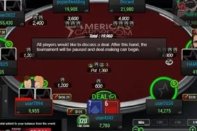 ميزة إبرام الصفقات في Americas Cardroom- دليل سهل وسريع