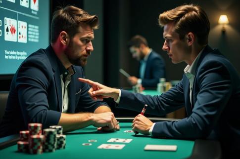 德州扑克直播:德扑直播：策略、激情与荧幕上的博弈人生