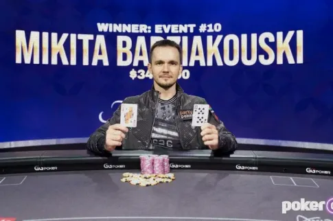 Mikita Badziakouski赢得2021扑克大师赛赛事
