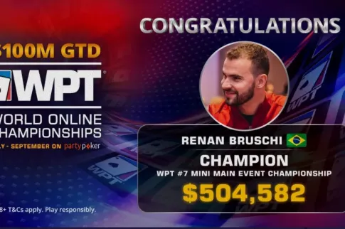 Renan Bruschi 赢得 WPT 世界线上锦标赛