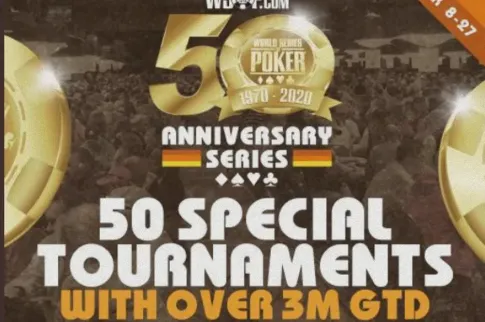 WSOP 50周年：线上扑克系列赛即将开赛