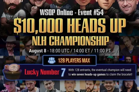 WSOP 10,000美元单挑锦标赛：四强争霸