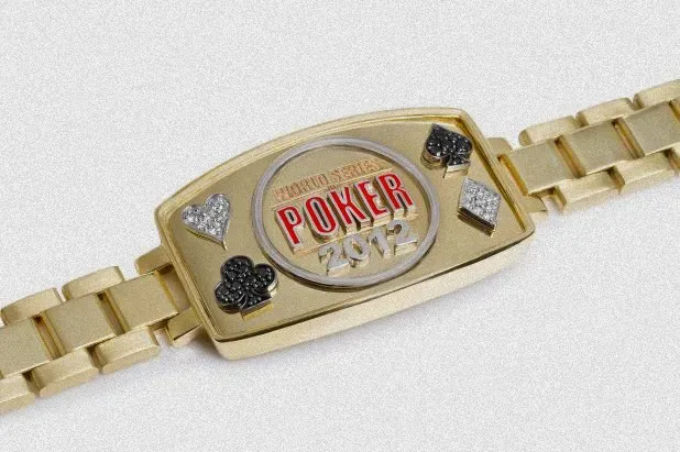 世界扑克系列赛（WSOP）委托Jason设计金手链