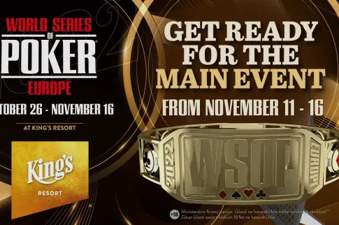 WSOPE 欧洲站：国王度假村的金手链赛事即将上演
