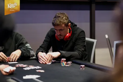 WSOPE 6人桌赛:Max Kruse冲击手链