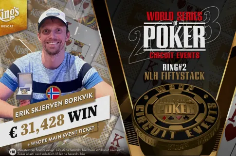 WSOP巡回赛冬季版:博尔克维克夺冠,各项赛事信息