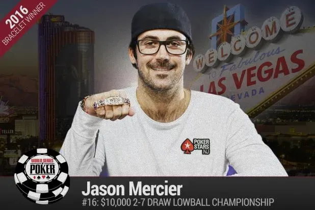 杰森·墨西耶赢得WSOP二到七低牌锦标赛冠军