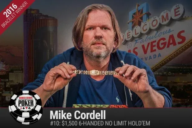迈克·科德尔赢得 WSOP 金手链，六人桌赛事夺冠
