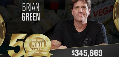 2019年WSOP：布莱恩·格林赢得首个金色手镯