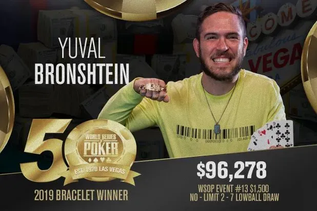 Yuval Bronshtein赢得WSOP冠军，回顾扑克之路