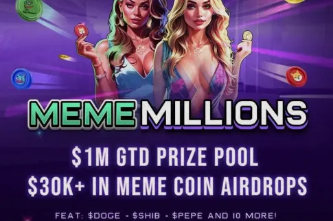 CoinPoker Meme Millions 锦标赛：百万美元奖金与迷因币空投