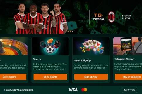 TG.Casino：接受加密货币的在线赌场及其未来趋势