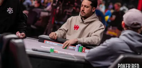 阿德里安·马特奥斯在GGMillion$ High Rollers决赛桌上