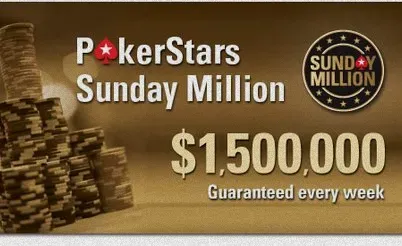 德州扑克每天练多久才有效:扑克之星Sunday Million锦标赛：俄罗斯选手“Сосновый”夺冠