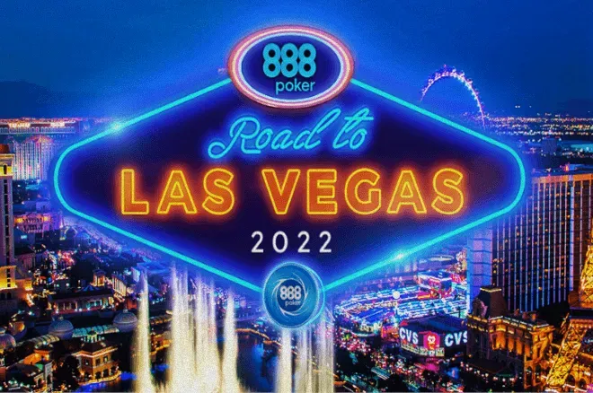 رحلتك إلى لاس فيغاس تبدأ بـ 1 سنت مع 888poker