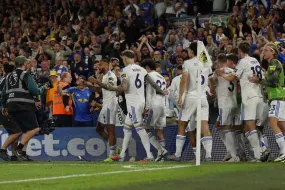 ليدز يفوز على إيفرتون بهدف مثير للجدل في الدوري الإنجليزي.