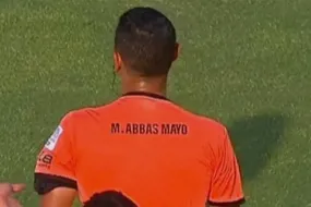 حكم مباراة بيراميدز ووادي دجلة- كتابة الاسم على القميص تصرف فردي