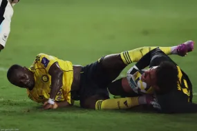 بطاقة حمراء مستحقة لماني في كأس السوبر السعودي بقرار حكم الفيديو