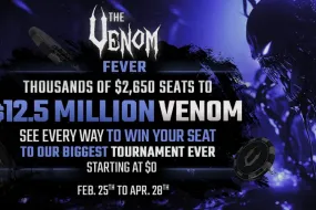 احصل على مقعدك في لعبة Venom بـ 12.5 مليون دولار مجانًا على ACR Poker!