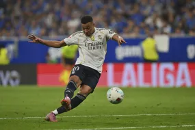 ريال مدريد يفوز على ريال أوفيدو بثلاثية مبابي وفينيسيوس الحاسمة