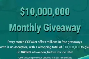 GGPoker- اربح 10 ملايين دولار شهرياً في بطولات يوليو المثيرة