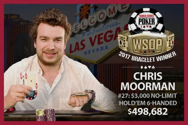 كريس مورمان يفوز بأول سوار WSOP في بطولة 6-Max!