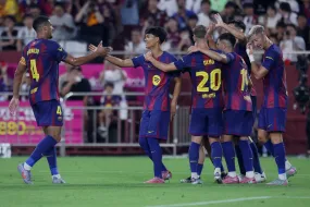 برشلونة تخطط لمستقبل واعد لـ "درو" فرنانديز الشاب