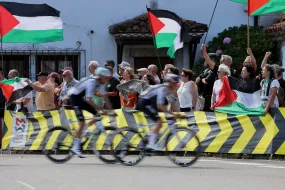تعزيز أمني "استثنائي" لختام سباق فويلتا وسط احتجاجات مؤيدة لفلسطين