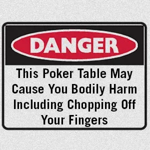 طاولة بوكر معيبة من وول مارت تتسبب في بتر الأصابع