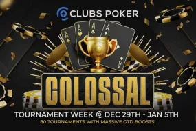 بطولة كولوسال- أرقام وإحصائيات في عالم Clubs Poker