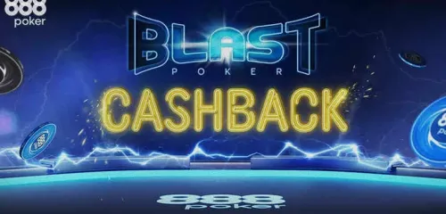 最真实的澳门赌场在线体验:888poker提供BLAST游戏高达50%的返现，以结束本月
