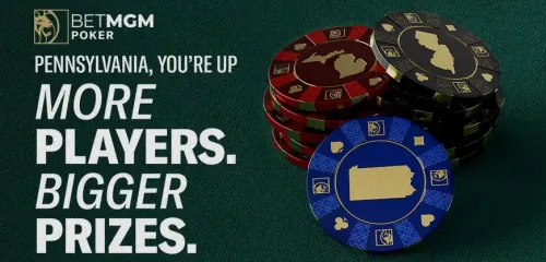 BetMGM扑克庆祝宾夕法尼亚州加入共享流动性，推出百万美元周末系列赛