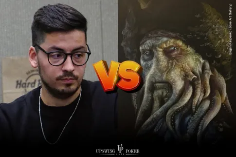 扑克高额现金游戏：Nacho和DavyJones的牌局分析