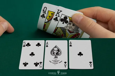 德州扑克：翻牌和转牌中同花听牌的策略