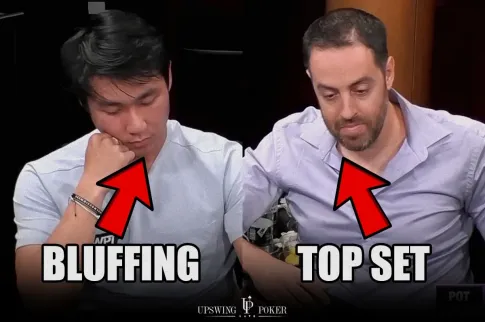 扑克对决：Rampage与Handz的高额赌注诈唬分析