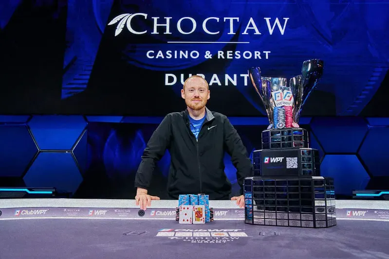 詹姆斯·麦基再创WPT历史：Choctaw锦标赛夺冠