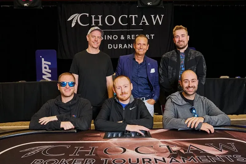 WPT Choctaw 决赛桌:六位选手争夺冠军