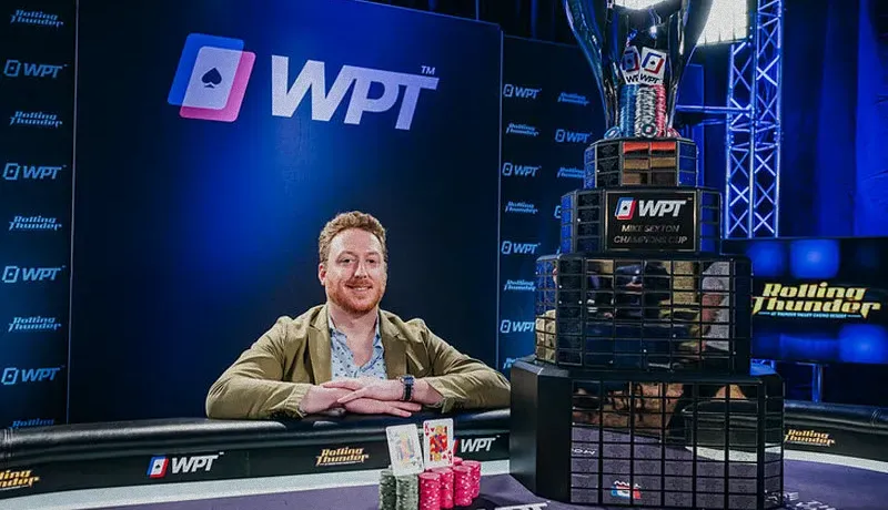 不卡顿在线发牌游戏:桑德雷托赢得WPT滚雷赛冠军,扑克生涯再出发