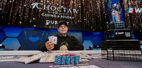 DB真人平台:迈克·瓦尼尔赢得WPT Choctaw锦标赛冠军