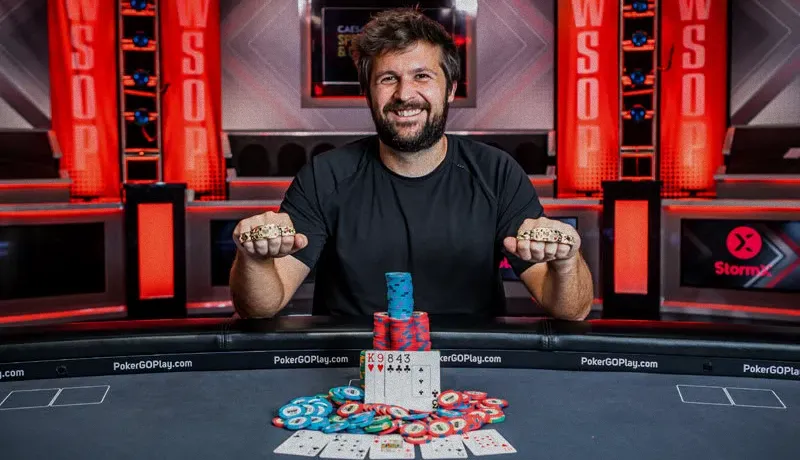 实时百家乐:Eveslage在WSOP庄家选择赛中连胜夺冠
