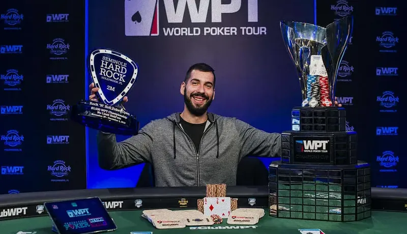 WPT Seminole Rock 'N' Roll 扑克公开赛:Milen Stefanov夺冠